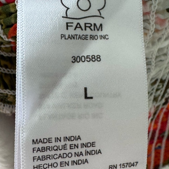 FARM Rio Colorful Tropical Blouse - Picture 5 of 6